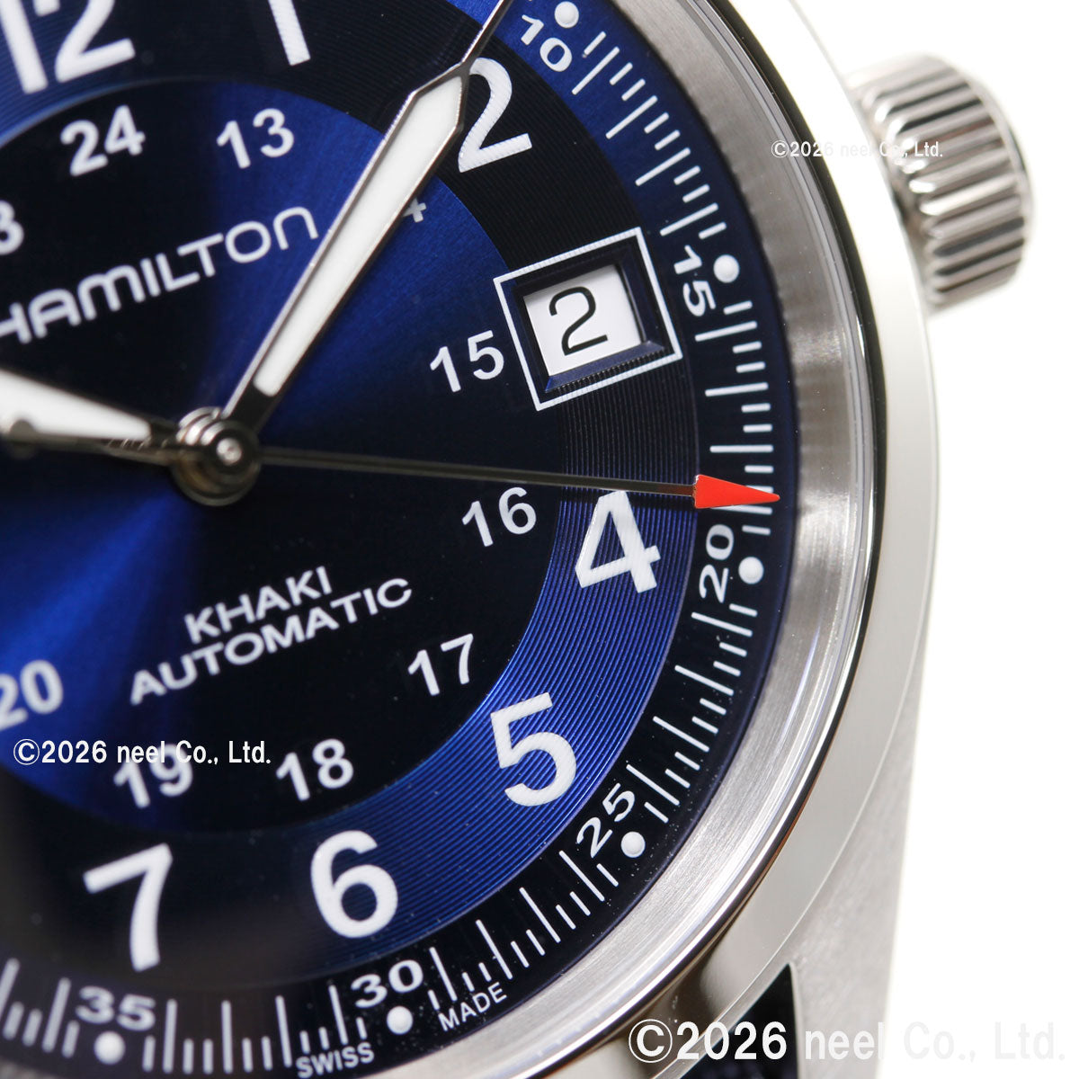 ハミルトン HAMILTON カーキ フィールド オート 38mm H70455940 腕時計 自動巻き KHAKI FIELD AUTO【2026 新作】【正規品】【60回分割手数料無料！】