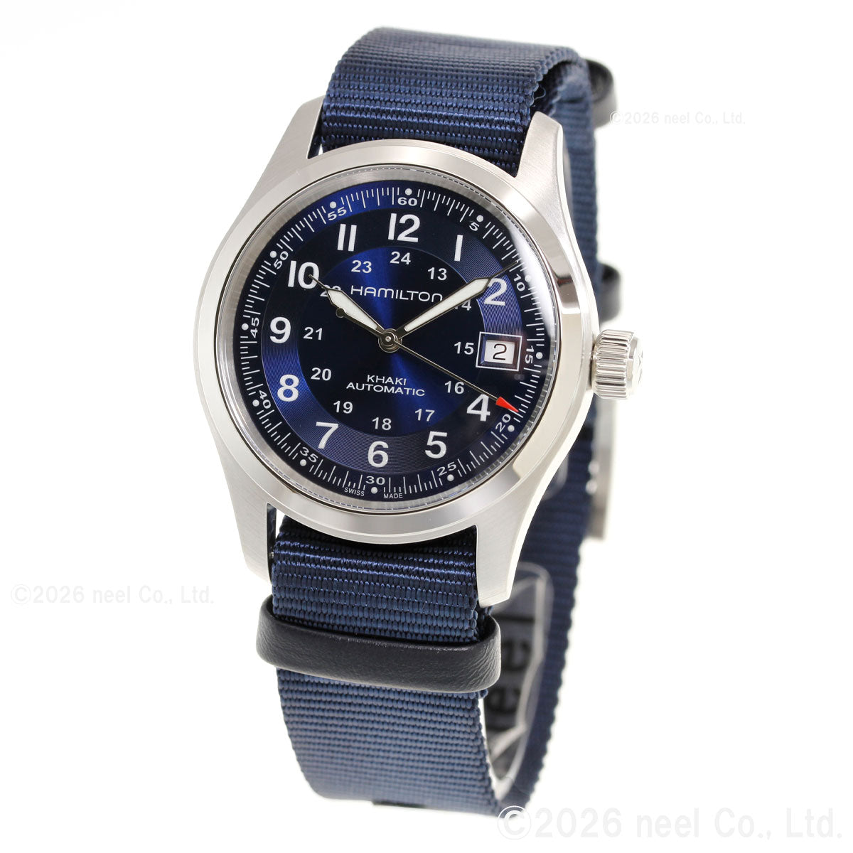 ハミルトン HAMILTON カーキ フィールド オート 38mm H70455940 腕時計 自動巻き KHAKI FIELD AUTO【2026 新作】【正規品】【60回分割手数料無料！】