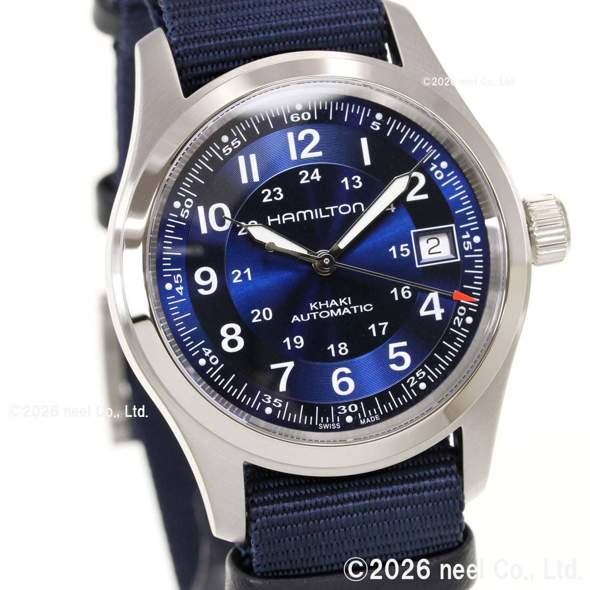 ハミルトン HAMILTON カーキ フィールド オート 38mm H70455940 腕時計 自動巻き KHAKI FIELD AUTO【2026 新作】【正規品】【60回分割手数料無料！】