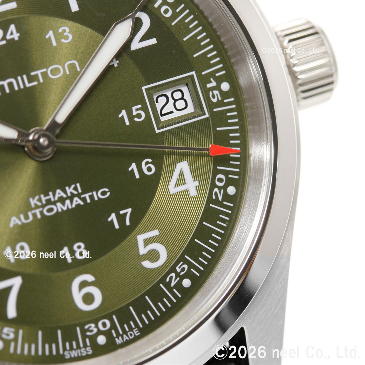 ハミルトン HAMILTON カーキ フィールド オート 38mm H70455960 腕時計 自動巻き KHAKI FIELD AUTO【2026 新作】【正規品】【60回分割手数料無料！】