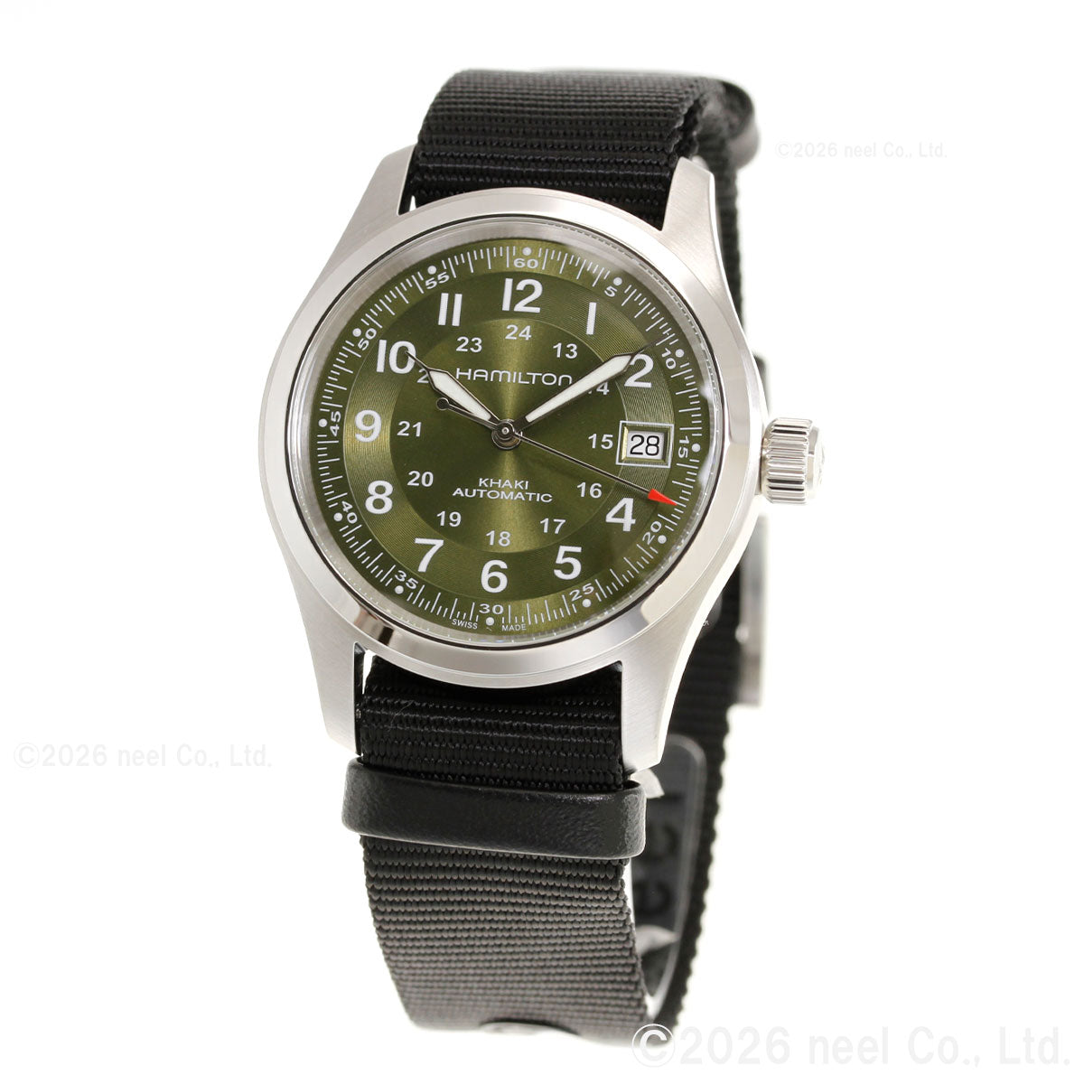 ハミルトン HAMILTON カーキ フィールド オート 38mm H70455960 腕時計 自動巻き KHAKI FIELD AUTO【2026 新作】【正規品】【60回分割手数料無料！】