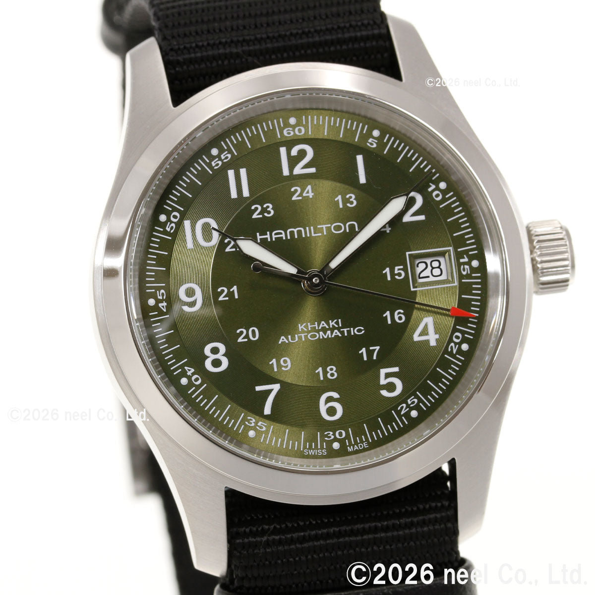 ハミルトン HAMILTON カーキ フィールド オート 38mm H70455960 腕時計 自動巻き KHAKI FIELD AUTO【2026 新作】【正規品】【60回分割手数料無料！】