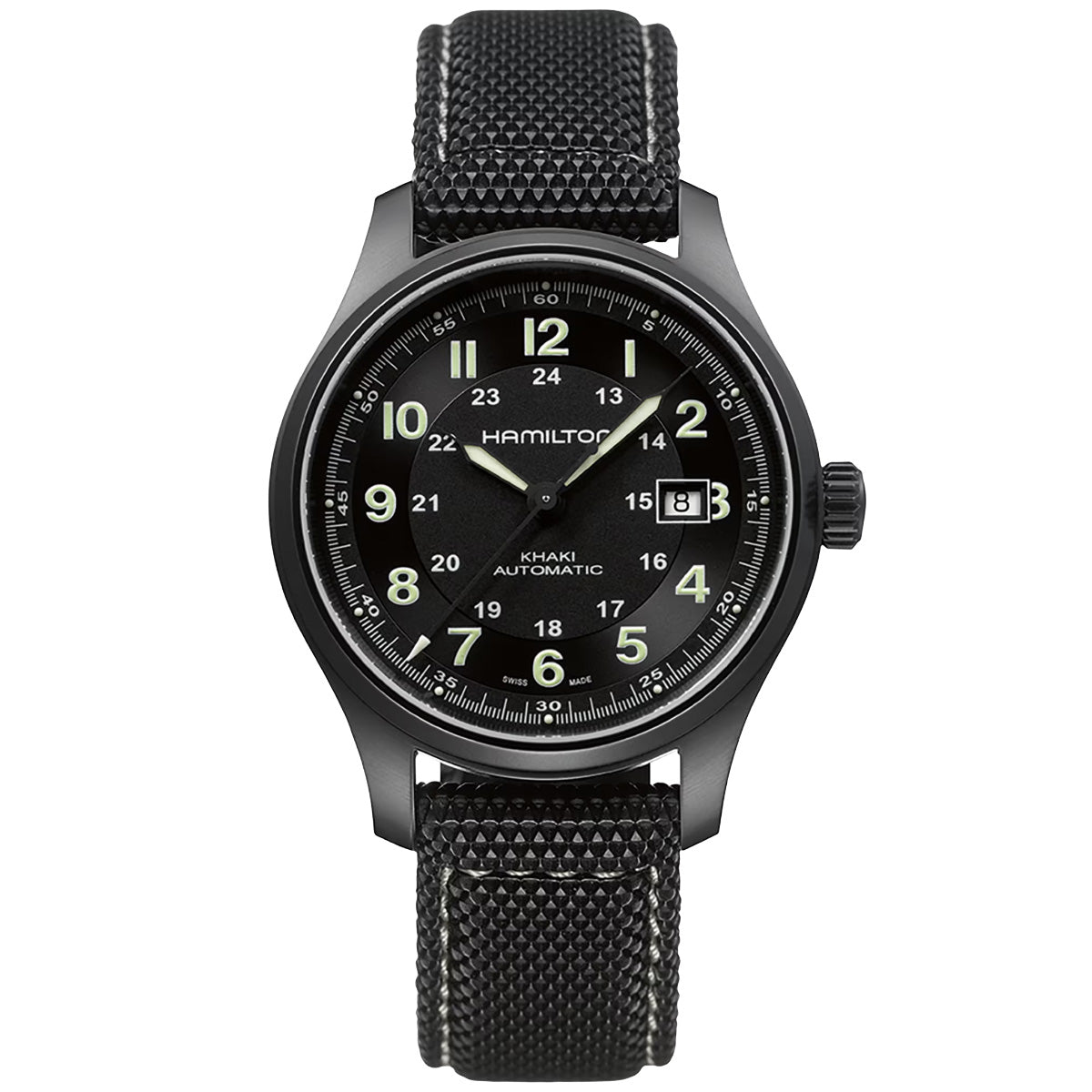 ハミルトン HAMILTON カーキ フィールド チタニウム オート H70575733 腕時計 メンズ 自動巻き KHAKI FIELD TITANIUM AUTO【正規品】【60回分割手数料無料！】
