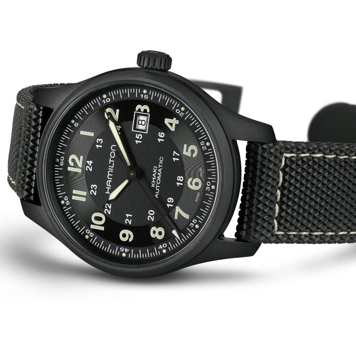 ハミルトン HAMILTON カーキ フィールド チタニウム オート H70575733 腕時計 メンズ 自動巻き KHAKI FIELD TITANIUM AUTO【正規品】【60回分割手数料無料！】