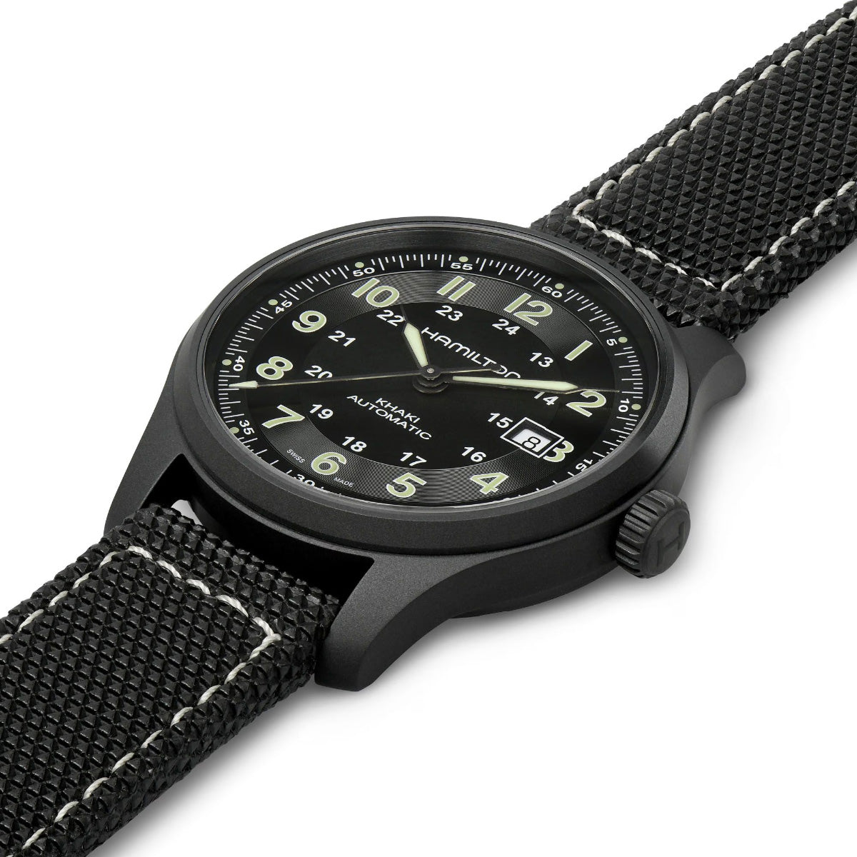 ハミルトン HAMILTON カーキ フィールド チタニウム オート H70575733 腕時計 メンズ 自動巻き KHAKI FIELD TITANIUM AUTO【正規品】【60回分割手数料無料！】
