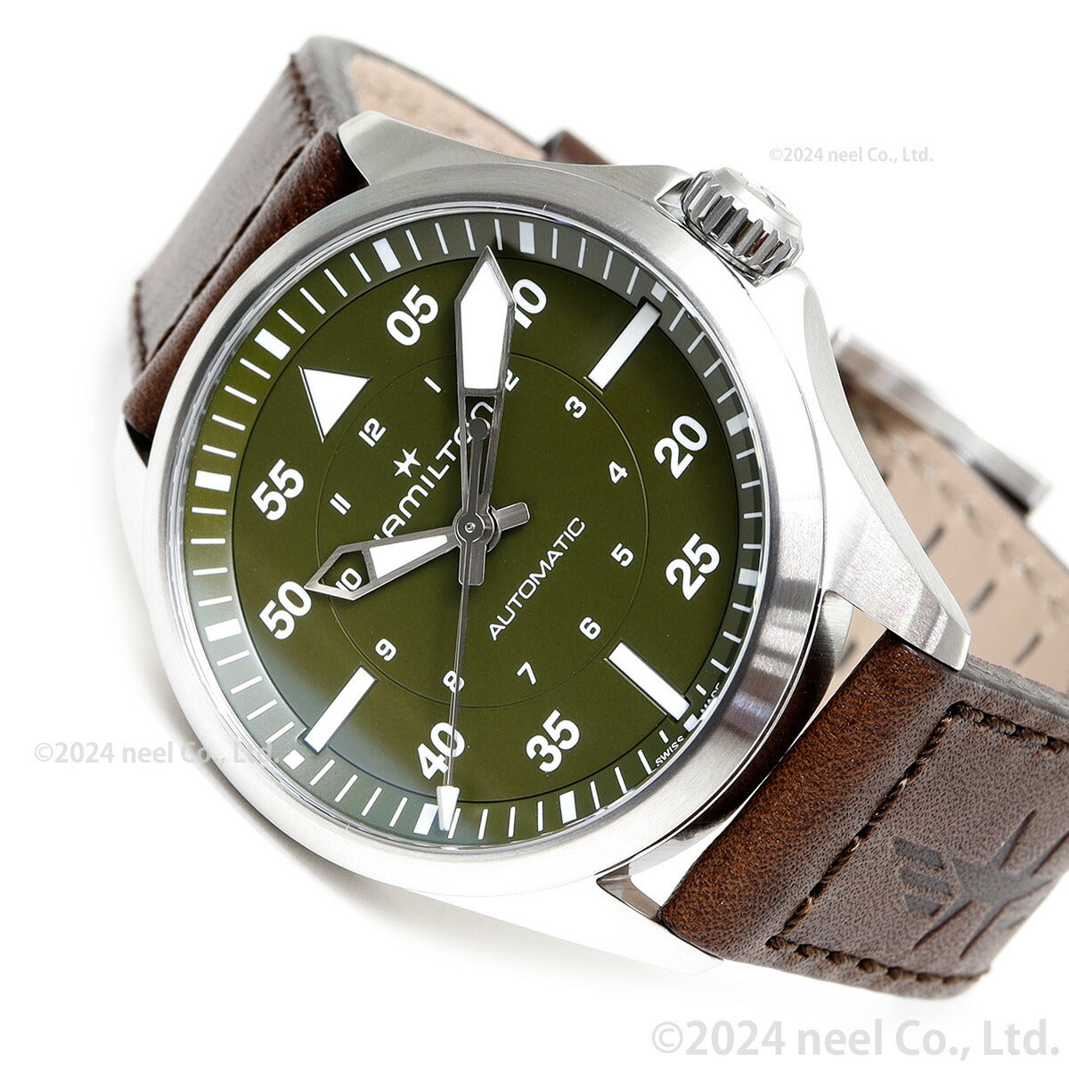 【正規品】 ハミルトン HAMILTON カーキ アビエーション パイロット オート 39mm H76305560 腕時計 メンズ レディース 自動巻き KHAKI AVIATION【36回分割手数料無料！】