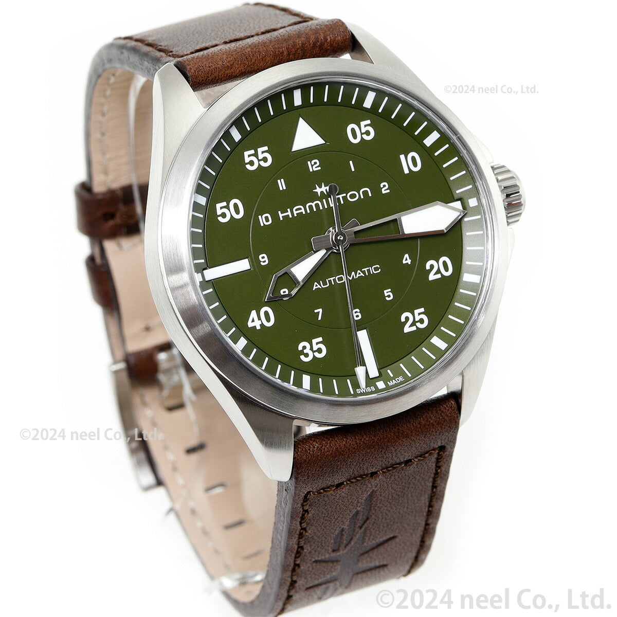 【正規品】 ハミルトン HAMILTON カーキ アビエーション パイロット オート 39mm H76305560 腕時計 メンズ レディース 自動巻き KHAKI AVIATION【36回分割手数料無料！】