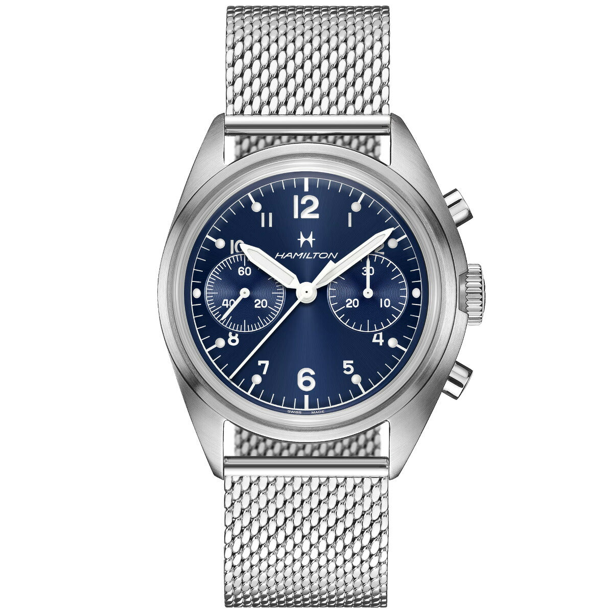 ハミルトン HAMILTON カーキ アビエーション パイロット パイオニア メカニカル クロノグラフ H76409140 腕時計【2025 新作】【正規品】【60回分割手数料無料！】