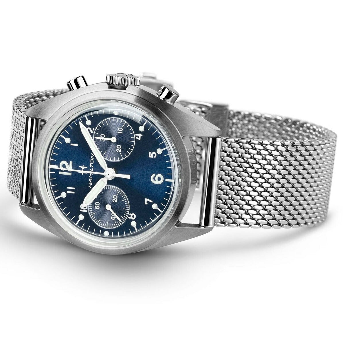 ハミルトン HAMILTON カーキ アビエーション パイロット パイオニア メカニカル クロノグラフ H76409140 腕時計【2025 新作】【正規品】【60回分割手数料無料！】