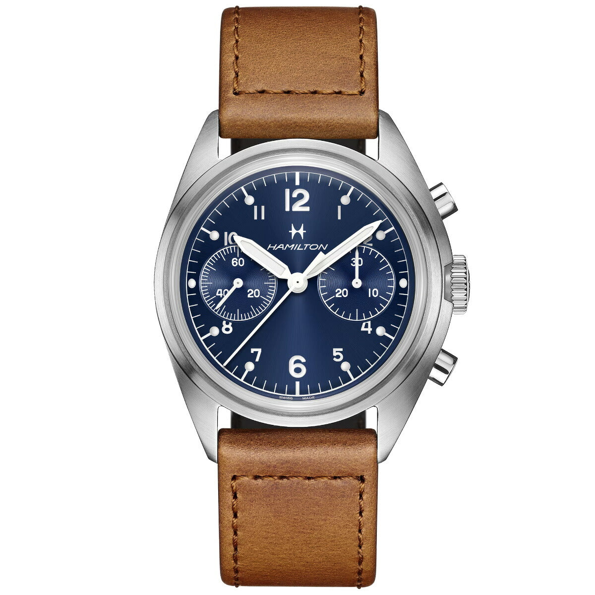 ハミルトン HAMILTON カーキ アビエーション パイロット パイオニア メカニカル クロノグラフ H76409540 腕時計【2025 新作】【正規品】【60回分割手数料無料！】