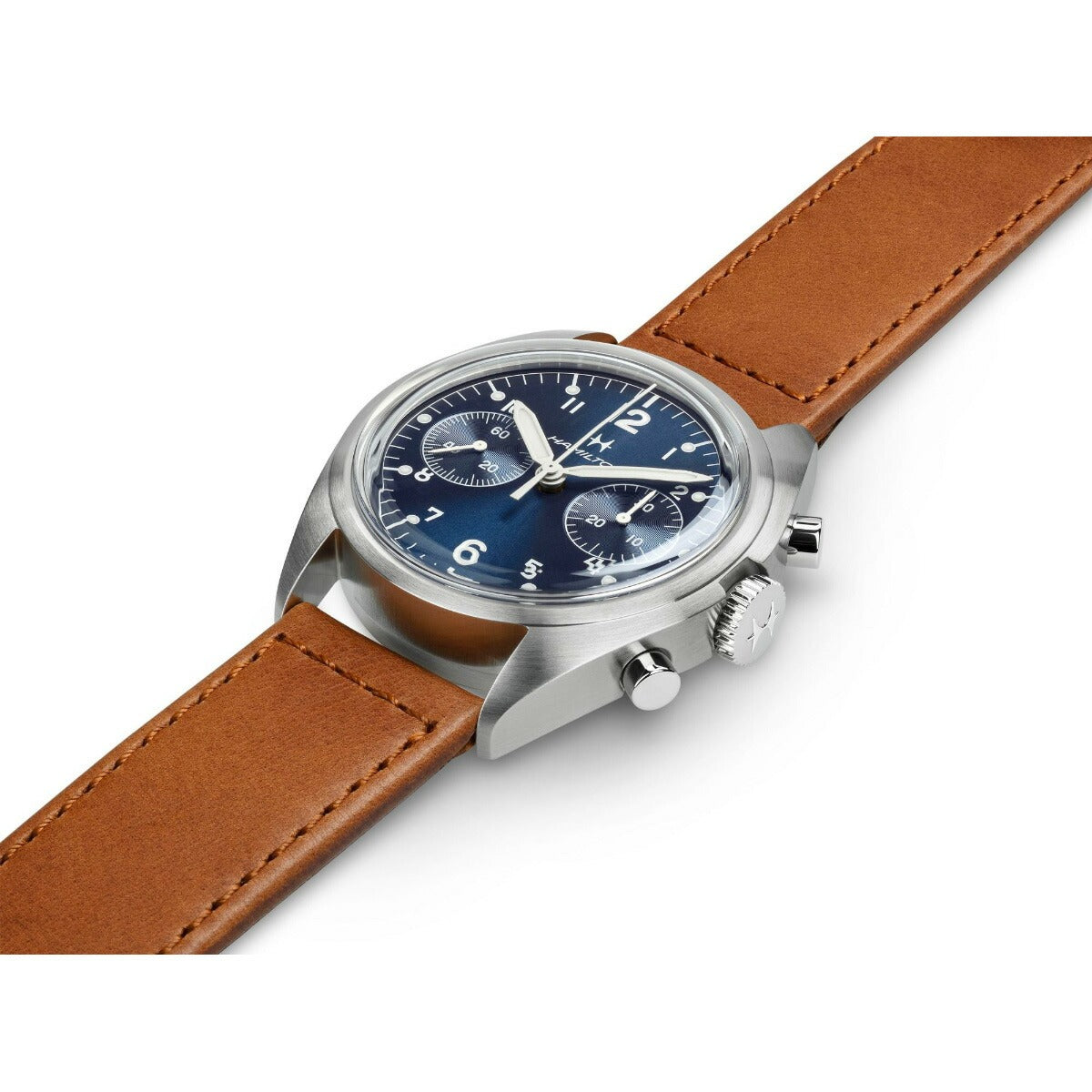 ハミルトン HAMILTON カーキ アビエーション パイロット パイオニア メカニカル クロノグラフ H76409540 腕時計【2025 新作】【正規品】【60回分割手数料無料！】