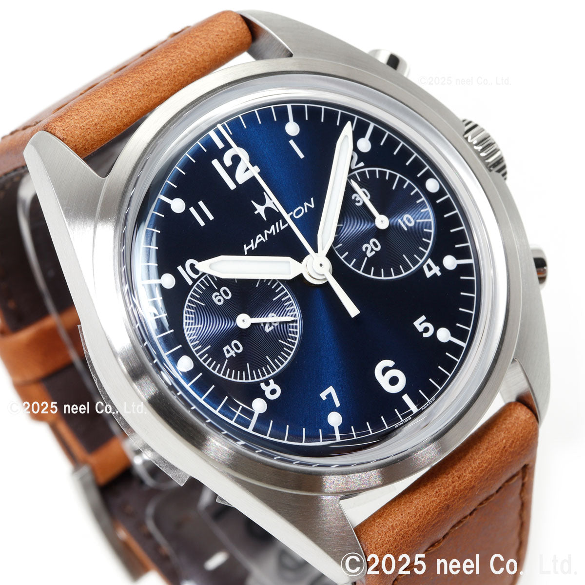 ハミルトン HAMILTON カーキ アビエーション パイロット パイオニア メカニカル クロノグラフ H76409540 腕時計【2025 新作】【正規品】【60回分割手数料無料！】