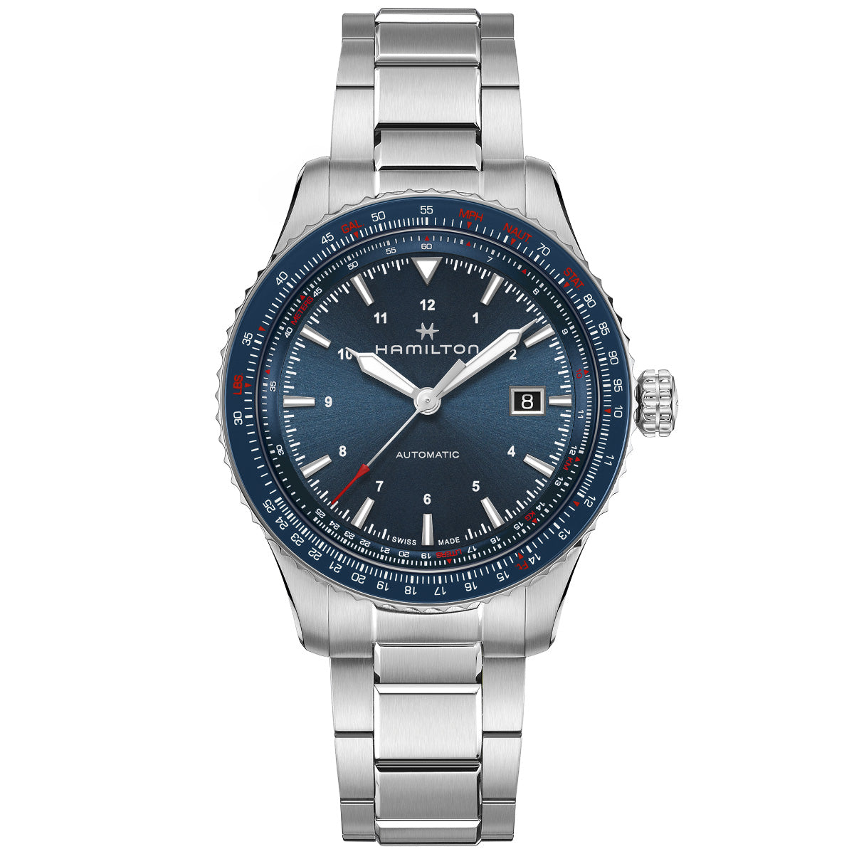 ハミルトン HAMILTON カーキ アビエーション コンバーター オート H76645140 腕時計 自動巻き KHAKI AVIATION CONVERTER AUTO【正規品】【60回分割手数料無料！】