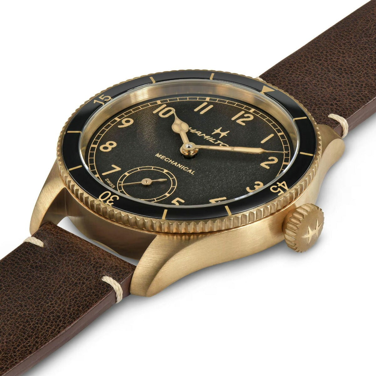 ハミルトン HAMILTON カーキ アビエーション パイロット パイオニア ブロンズ H76709530 腕時計 メンズ 手巻き KHAKI AVIATION PILOT PIONEER BRONZE【正規品】【60回分割手数料無料！】