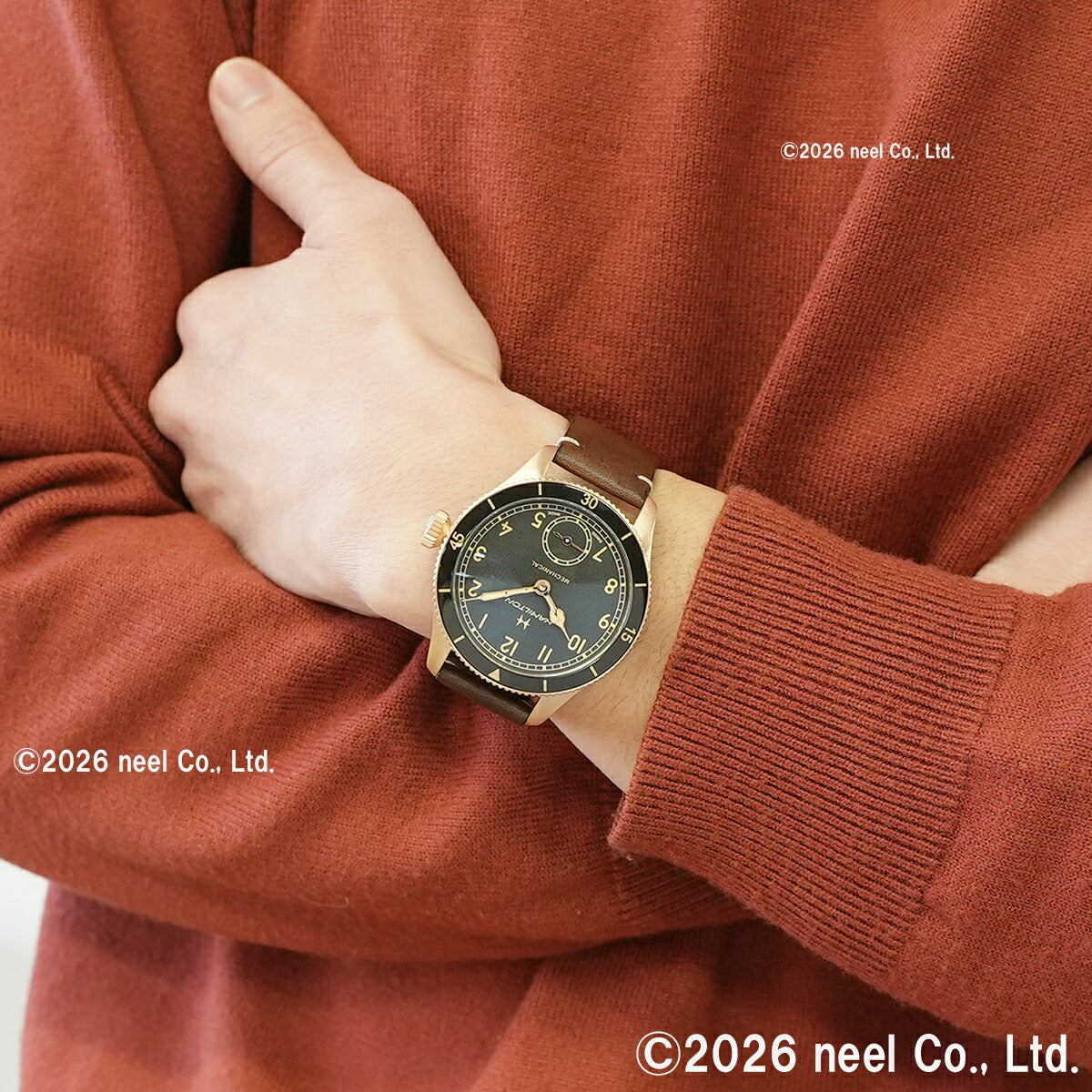ハミルトン HAMILTON カーキ アビエーション パイロット パイオニア ブロンズ H76709530 腕時計 メンズ 手巻き KHAKI AVIATION PILOT PIONEER BRONZE【正規品】【60回分割手数料無料！】