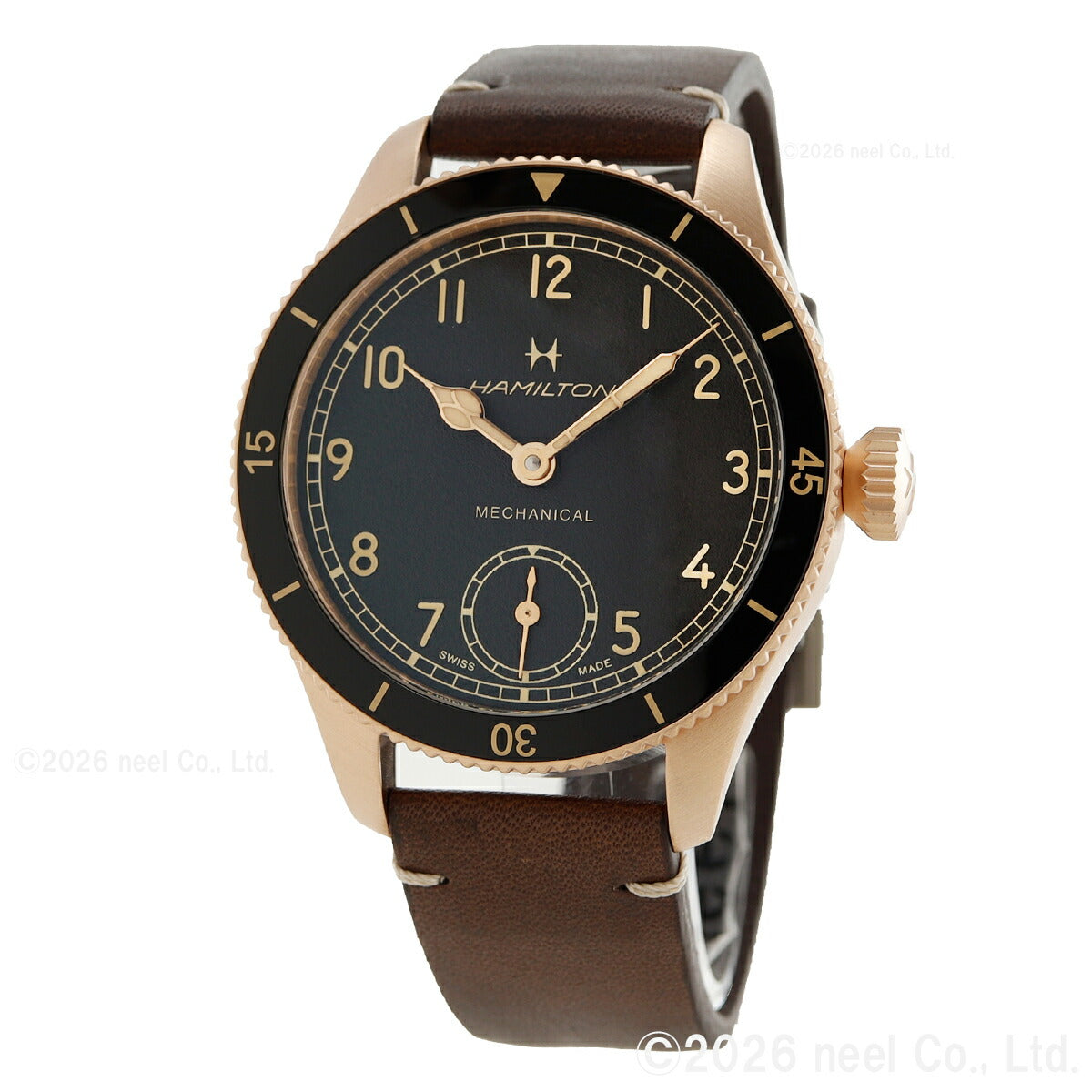 ハミルトン HAMILTON カーキ アビエーション パイロット パイオニア ブロンズ H76709530 腕時計 メンズ 手巻き KHAKI AVIATION PILOT PIONEER BRONZE【正規品】【60回分割手数料無料！】