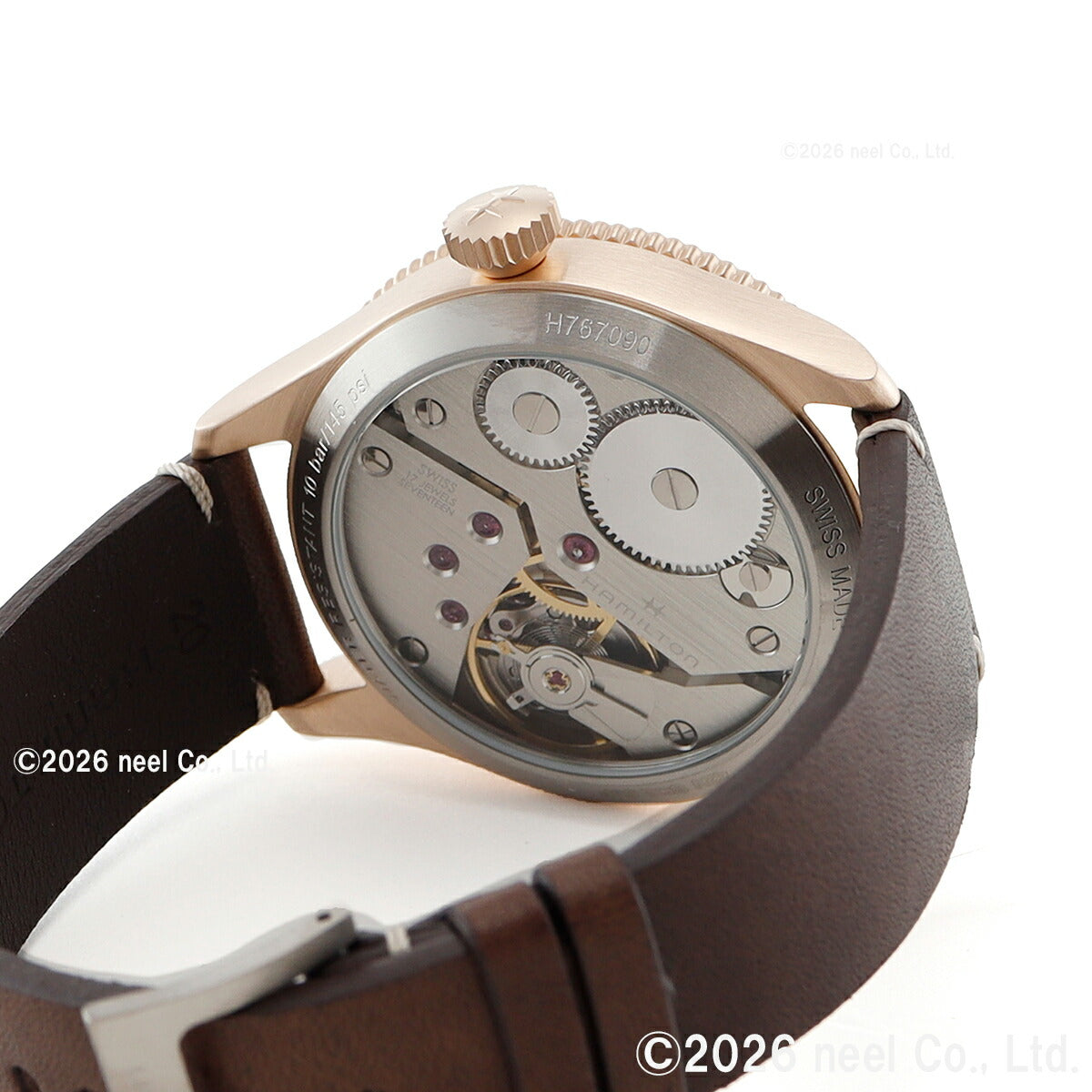 ハミルトン HAMILTON カーキ アビエーション パイロット パイオニア ブロンズ H76709530 腕時計 メンズ 手巻き KHAKI AVIATION PILOT PIONEER BRONZE【正規品】【60回分割手数料無料！】