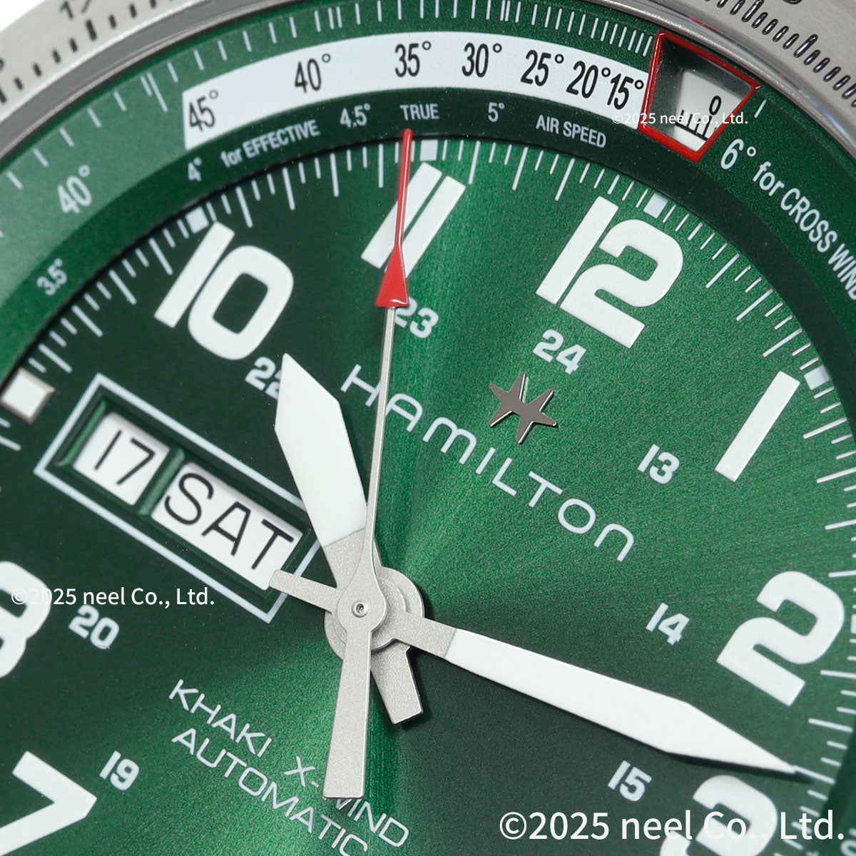 ハミルトン HAMILTON カーキ アビエーション X-ウィンド H77735560 腕時計 自動巻き KHAKI AVIATION X-WIND【2025 新作】【正規品】【60回分割手数料無料！】