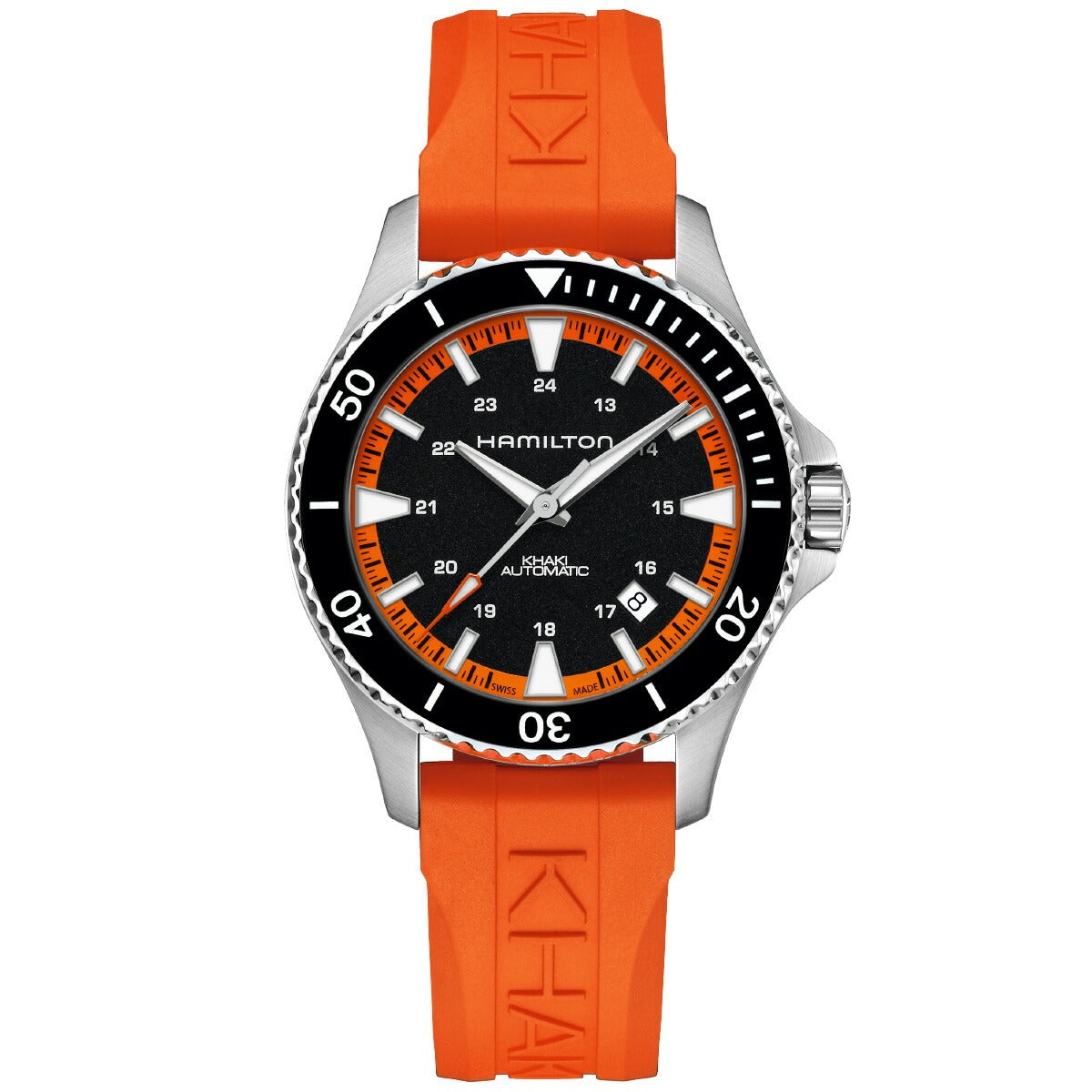 ハミルトン HAMILTON カーキ ネイビー スキューバ オート 40mm H82395331 腕時計 メンズ レディース 自動巻き【正規品】【60回分割手数料無料！】