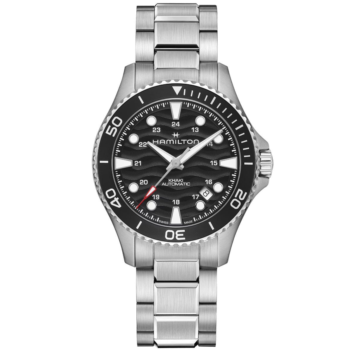 ハミルトン HAMILTON カーキ ネイビー スキューバ H82415130 腕時計 メンズ 自動巻き KHAKI NAVY SCUBA【2026 新作】【正規品】【60回分割手数料無料！】