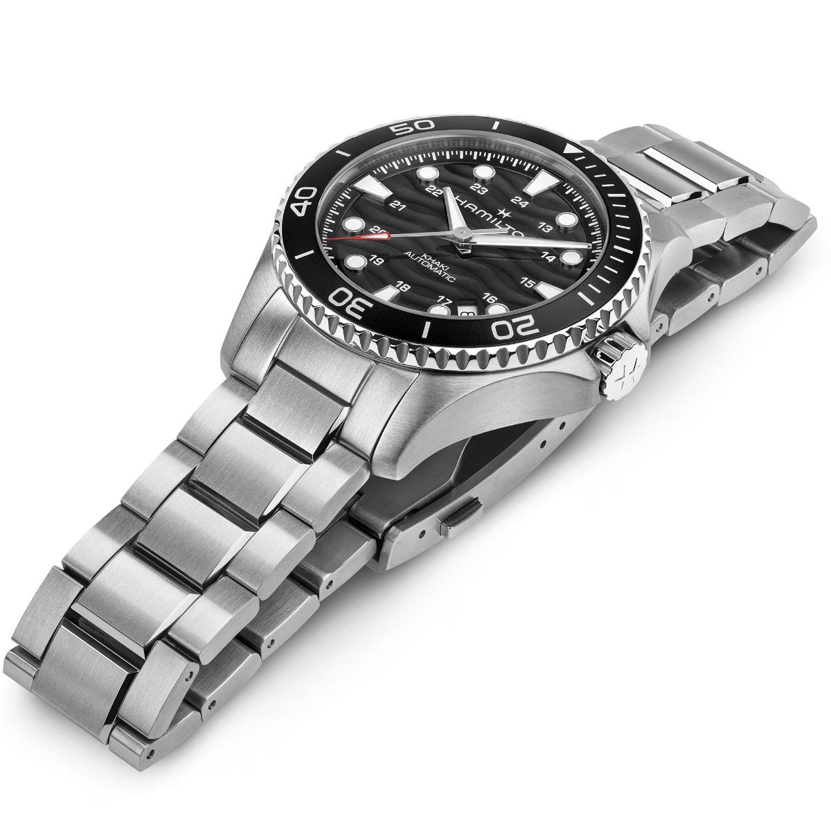 ハミルトン HAMILTON カーキ ネイビー スキューバ H82415130 腕時計 メンズ 自動巻き KHAKI NAVY SCUBA【2026 新作】【正規品】【60回分割手数料無料！】