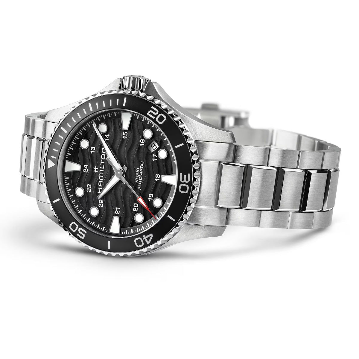 ハミルトン HAMILTON カーキ ネイビー スキューバ H82415130 腕時計 メンズ 自動巻き KHAKI NAVY SCUBA【2026 新作】【正規品】【60回分割手数料無料！】