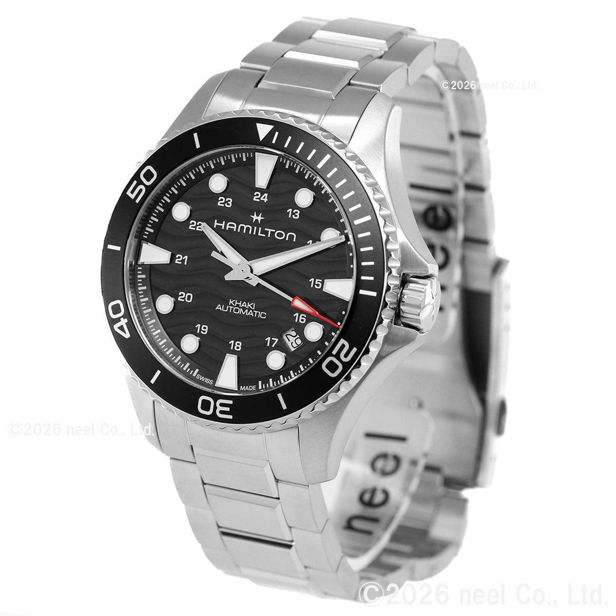 ハミルトン HAMILTON カーキ ネイビー スキューバ H82415130 腕時計 メンズ 自動巻き KHAKI NAVY SCUBA【2026 新作】【正規品】【60回分割手数料無料！】