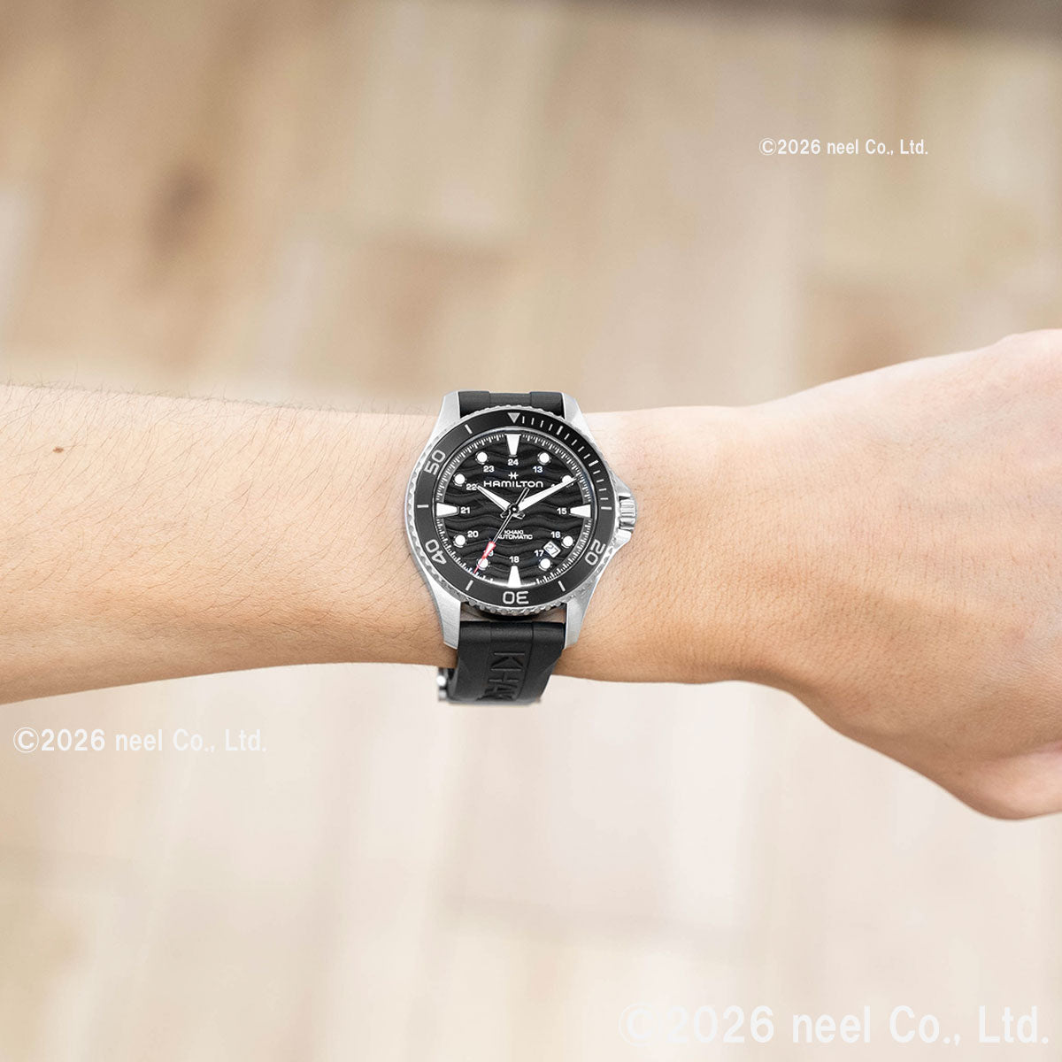 ハミルトン HAMILTON カーキ ネイビー スキューバ H82415330 腕時計 メンズ 自動巻き KHAKI NAVY SCUBA【2026 新作】【正規品】【60回分割手数料無料！】