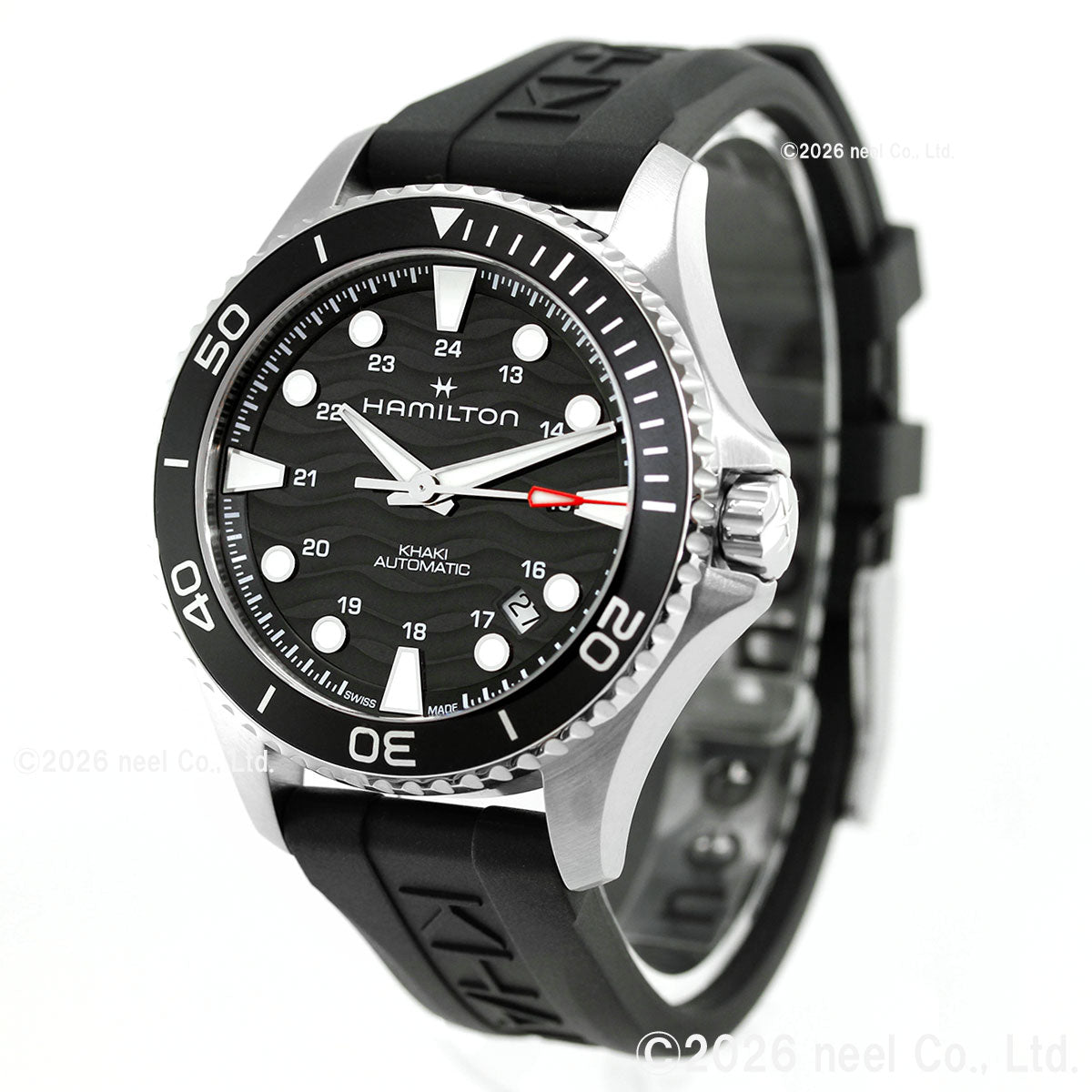 ハミルトン HAMILTON カーキ ネイビー スキューバ H82415330 腕時計 メンズ 自動巻き KHAKI NAVY SCUBA【2026 新作】【正規品】【60回分割手数料無料！】