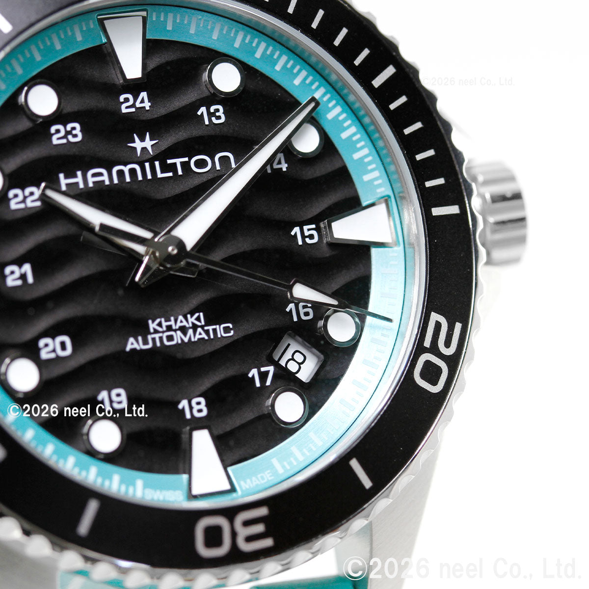 ハミルトン HAMILTON カーキ ネイビー スキューバ 40mm H82415331 腕時計 メンズ 自動巻き KHAKI NAVY SCUBA【2026 新作】【正規品】【60回分割手数料無料！】