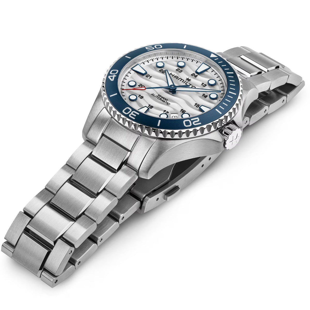 ハミルトン HAMILTON カーキ ネイビー スキューバ H82425110 腕時計 メンズ 自動巻き KHAKI NAVY SCUBA【2026 新作】【正規品】【60回分割手数料無料！】