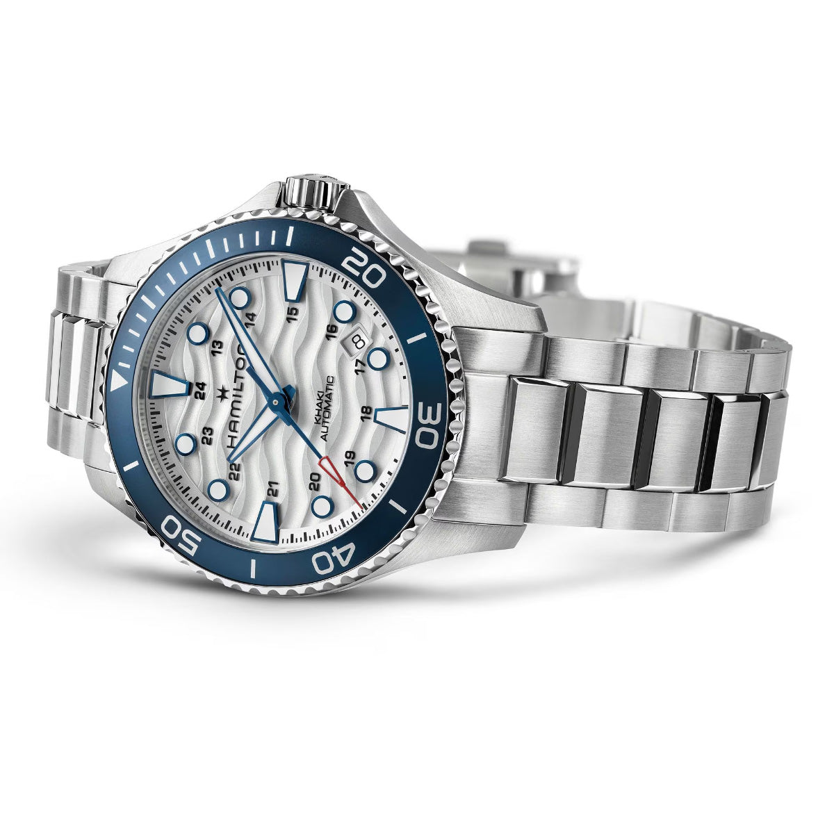 ハミルトン HAMILTON カーキ ネイビー スキューバ H82425110 腕時計 メンズ 自動巻き KHAKI NAVY SCUBA【2026 新作】【正規品】【60回分割手数料無料！】