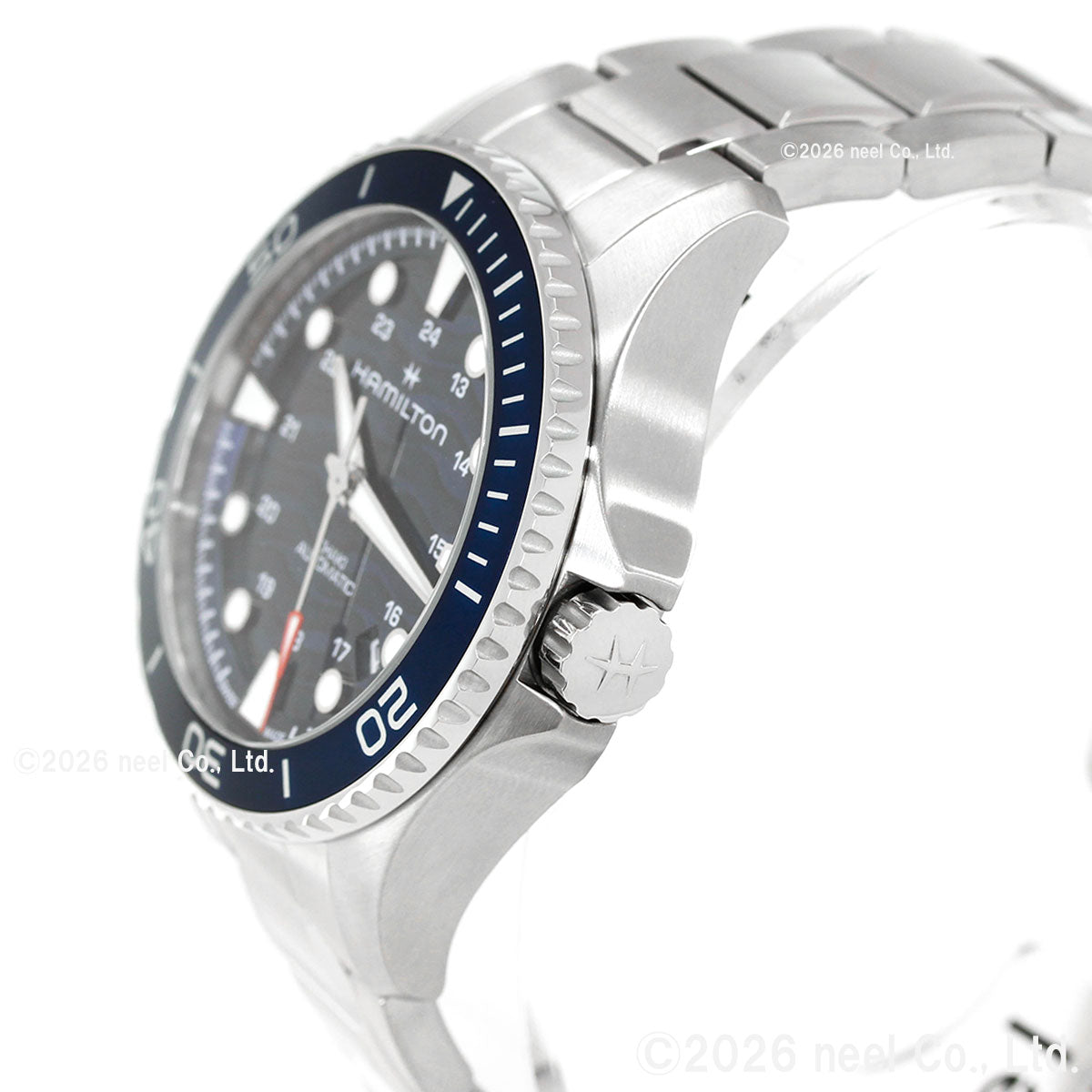 ハミルトン HAMILTON カーキ ネイビー スキューバ H82425140 腕時計 メンズ 自動巻き KHAKI NAVY SCUBA【2026 新作】【正規品】【60回分割手数料無料！】
