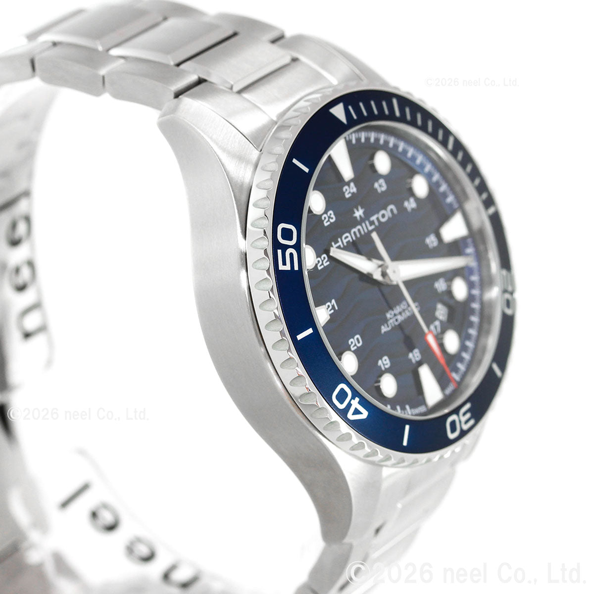 ハミルトン HAMILTON カーキ ネイビー スキューバ H82425140 腕時計 メンズ 自動巻き KHAKI NAVY SCUBA【2026 新作】【正規品】【60回分割手数料無料！】
