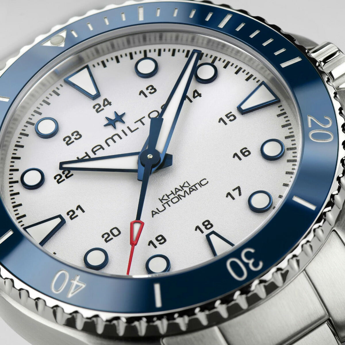ハミルトン HAMILTON カーキ ネイビー スキューバ オート H82505150 腕時計 メンズ 自動巻き KHAKI NAVY SCUBA AUTO【正規品】【60回分割手数料無料！】