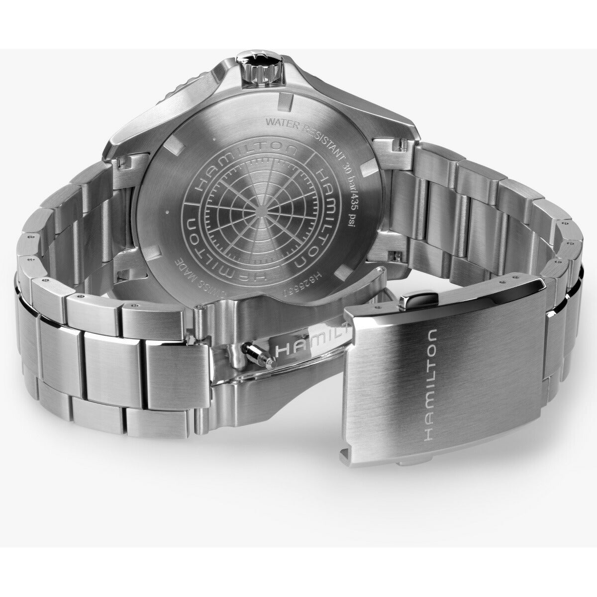 ハミルトン HAMILTON カーキ ネイビー スキューバ GMT オート 43mm H82555150 腕時計 メンズ 自動巻き KHAKI NAVY SCUBA AUTOMATIC【2025 新作】【正規品】【60回分割手数料無料！】