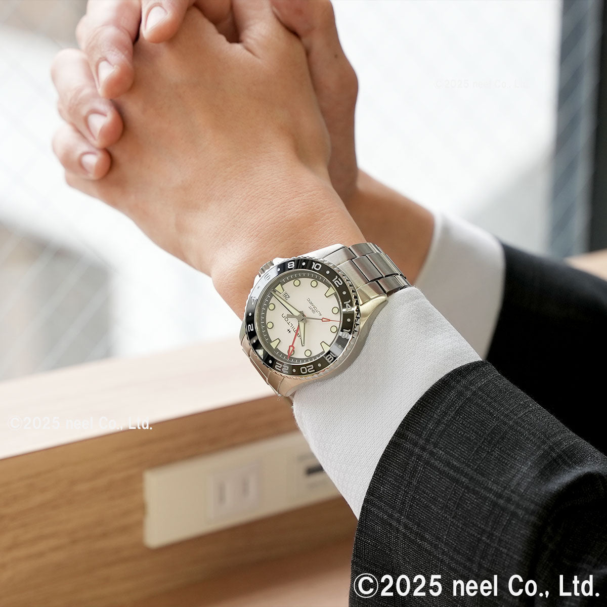 ハミルトン HAMILTON カーキ ネイビー スキューバ GMT オート 43mm H82555150 腕時計 メンズ 自動巻き KHAKI NAVY SCUBA AUTOMATIC【2025 新作】【正規品】【60回分割手数料無料！】