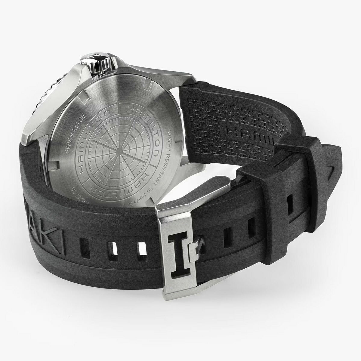 ハミルトン HAMILTON カーキ ネイビー スキューバ GMT H82555330 腕時計 メンズ 自動巻き ダイバーズ KHAKI NAVY【2026 新作】【正規品】【60回分割手数料無料！】