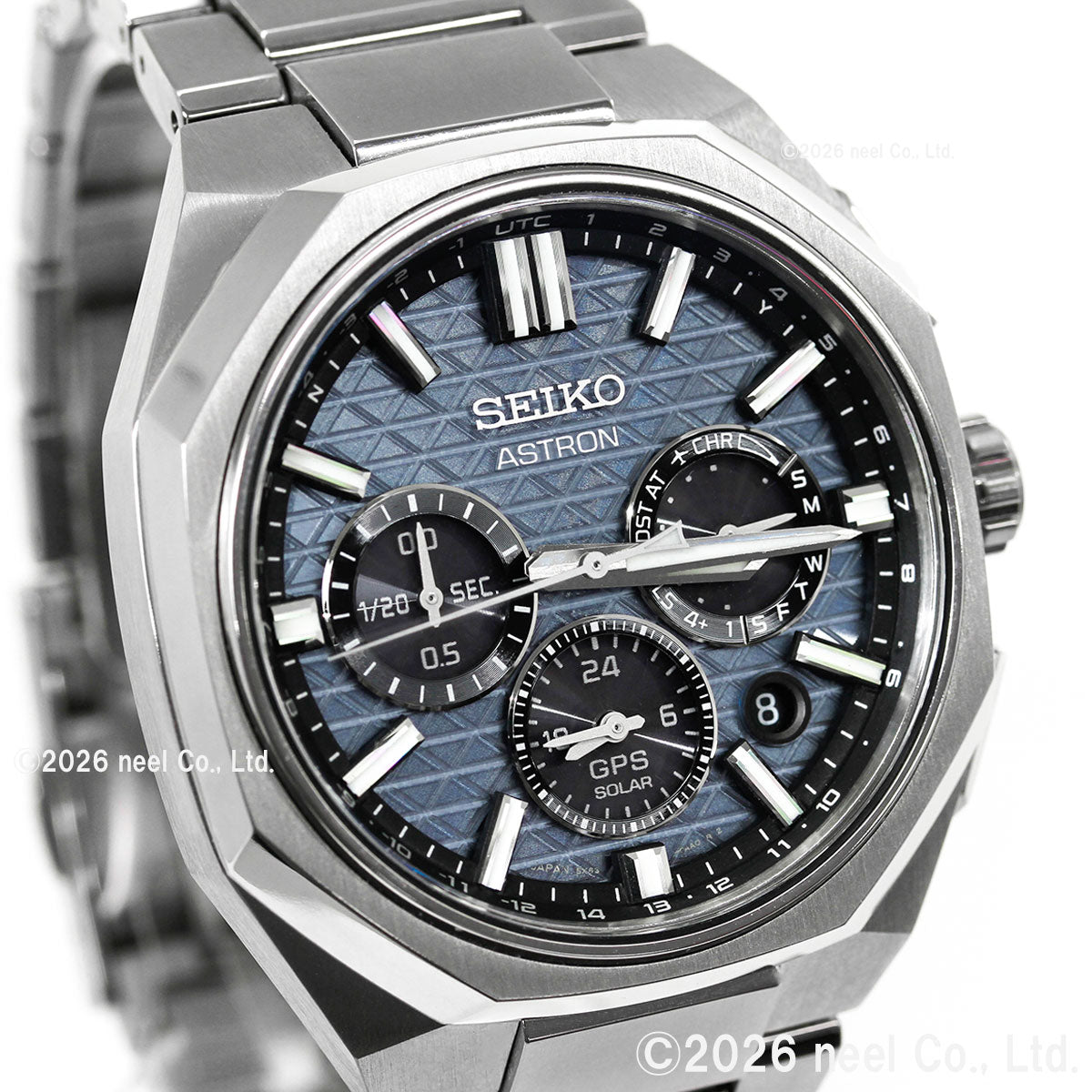 セイコー アストロン HAB001J GPSソーラーウォッチ GPS衛星電波時計 コアショップ限定 SEIKO ASTRON NEXTER デュアルタイムクロノグラフ チタン【2026 新作】