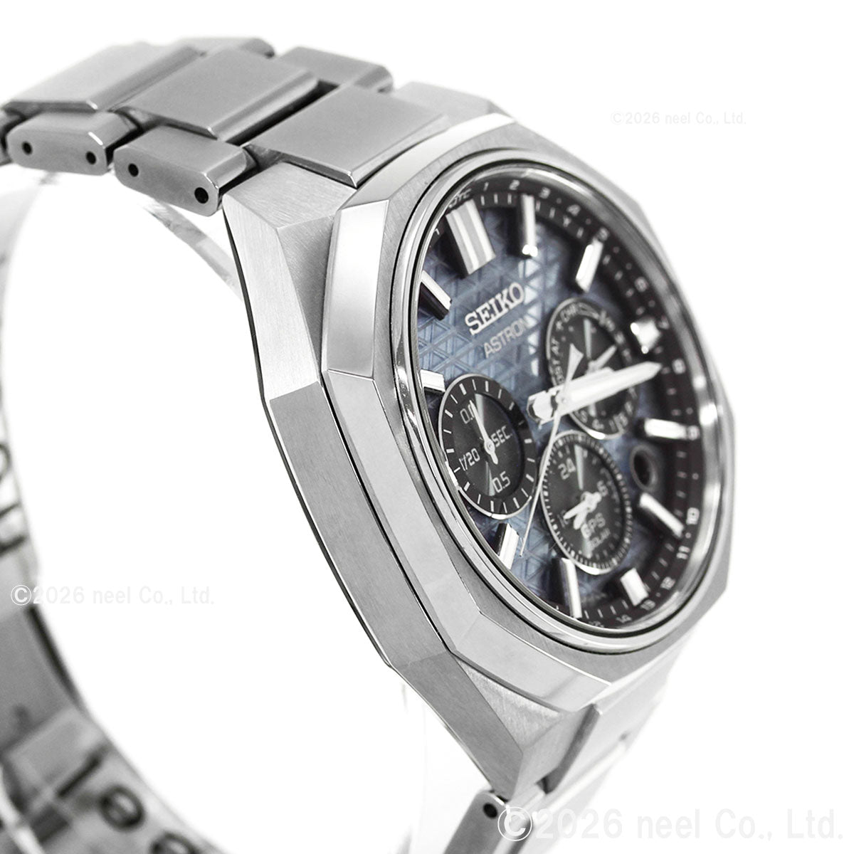 セイコー アストロン HAB001J GPSソーラーウォッチ GPS衛星電波時計 コアショップ限定 SEIKO ASTRON NEXTER デュアルタイムクロノグラフ チタン【2026 新作】