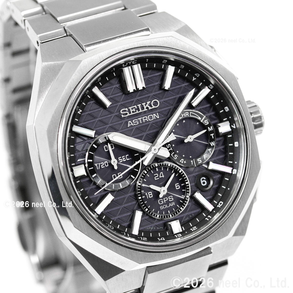 セイコー アストロン HAB002J GPSソーラーウォッチ GPS衛星電波時計 コアショップ限定 SEIKO ASTRON NEXTER デュアルタイムクロノグラフ チタン【2026 新作】