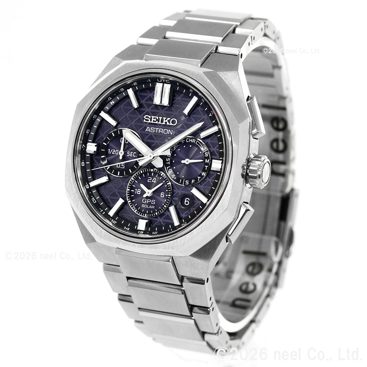 セイコー アストロン HAB002J GPSソーラーウォッチ GPS衛星電波時計 コアショップ限定 SEIKO ASTRON NEXTER デュアルタイムクロノグラフ チタン【2026 新作】