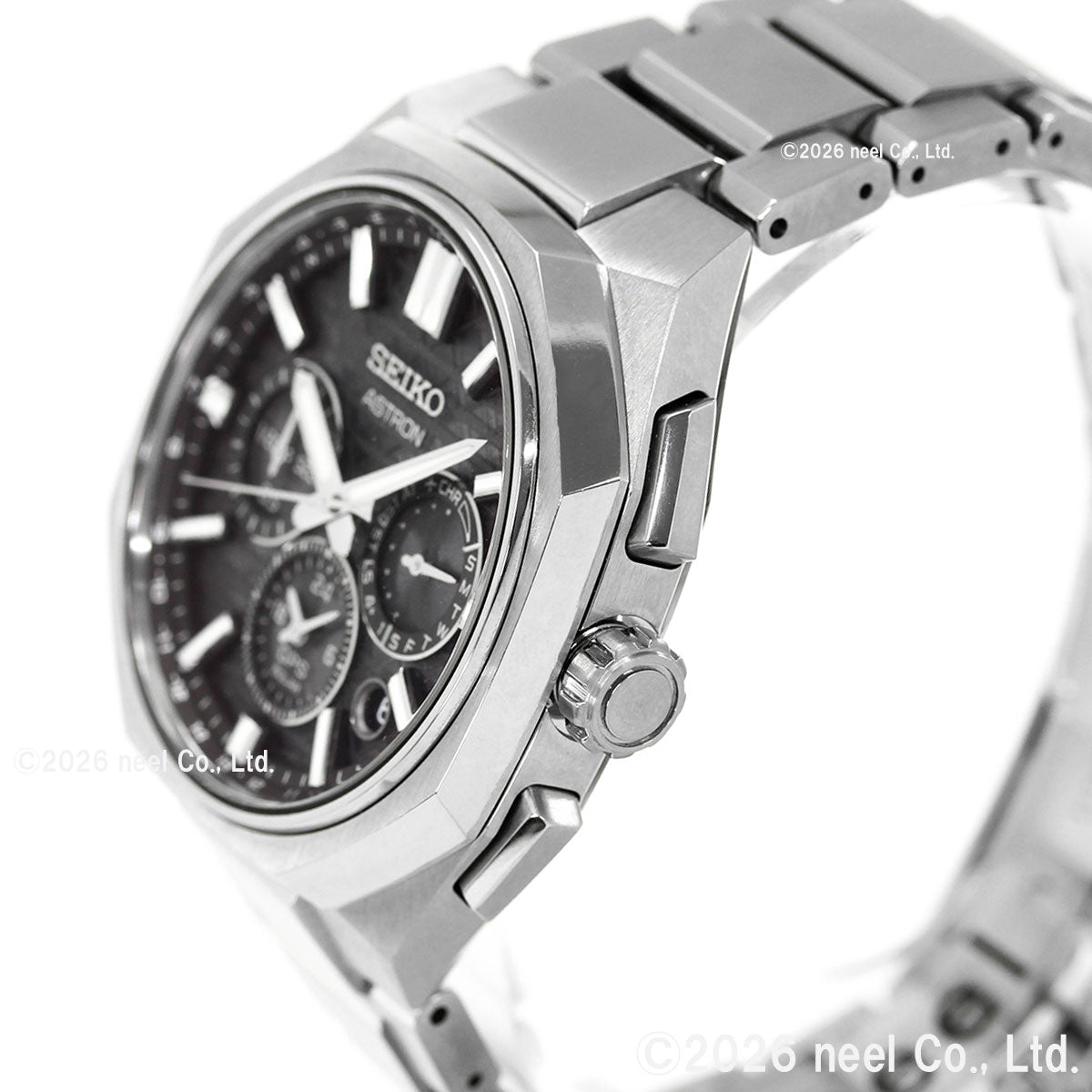 セイコー アストロン HAB002J GPSソーラーウォッチ GPS衛星電波時計 コアショップ限定 SEIKO ASTRON NEXTER デュアルタイムクロノグラフ チタン【2026 新作】