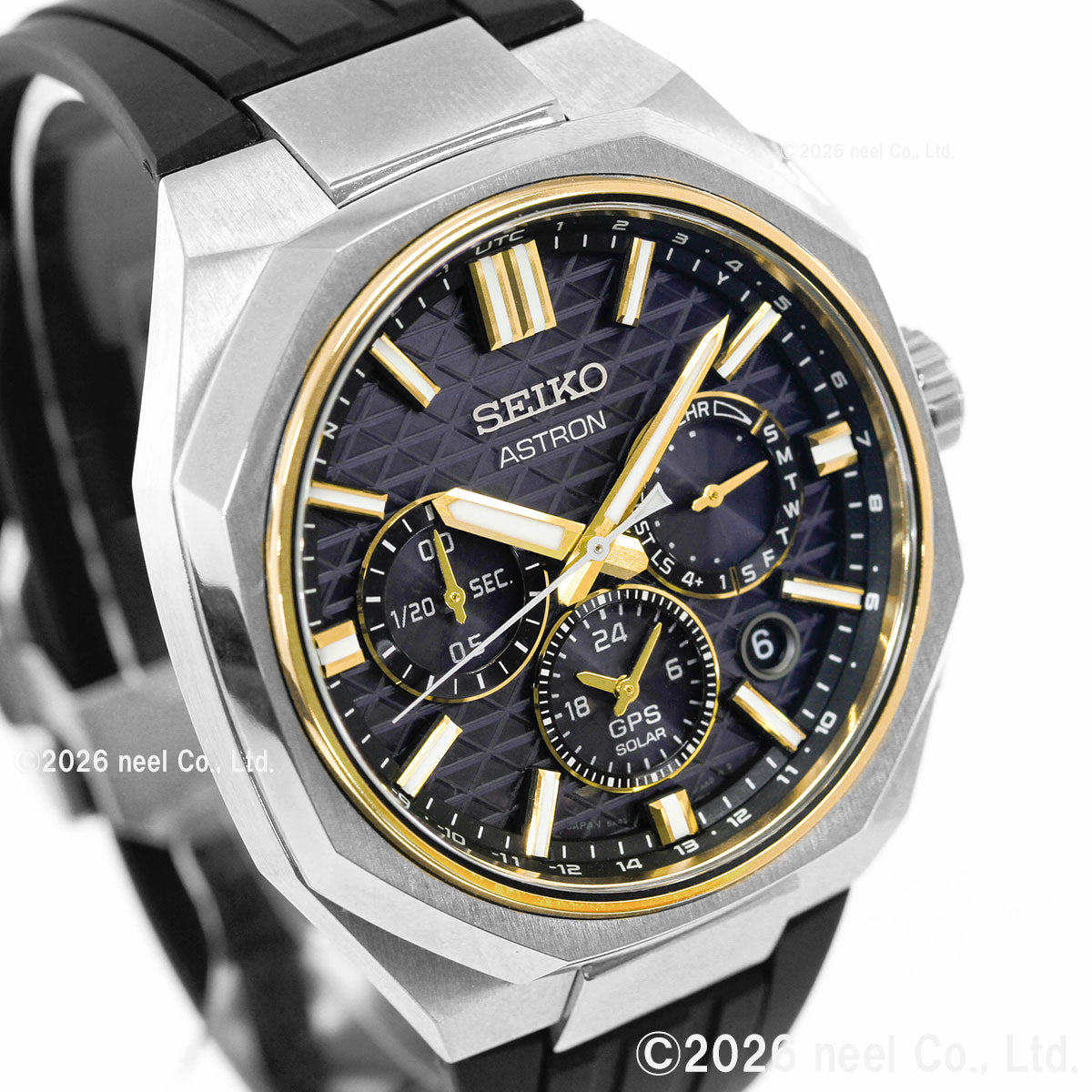 セイコー アストロン HAB003J GPSソーラーウォッチ GPS衛星電波時計 コアショップ限定 SEIKO ASTRON NEXTER デュアルタイムクロノグラフ チタン【2026 新作】