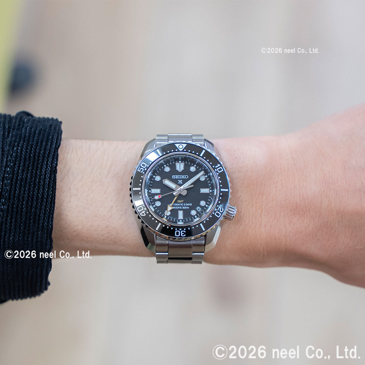 セイコー プロスペックス SEIKO PROSPEX HBC002J ダイバーズ 1968 ヘリテージ GMT 自動巻 コアショップ専用 流通限定 腕時計 メンズ ブラック【2026 新作】