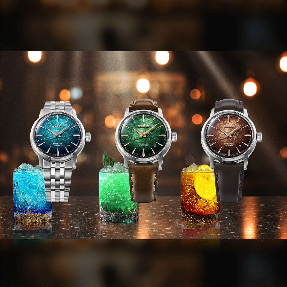 セイコー プレザージュ SEIKO PRESAGE 自動巻き メカニカル 腕時計 メンズ HCB003J カクテルタイム Cocktail Time Spotlight【2026 新作】