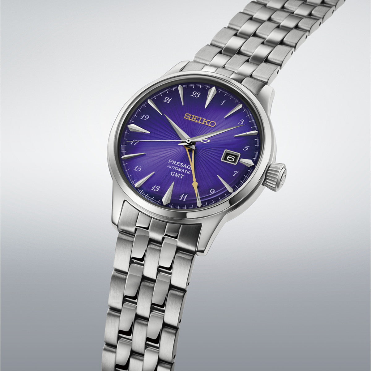 セイコー プレザージュ SEIKO PRESAGE 自動巻き メカニカル セイコー創業145周年記念限定 腕時計 江戸紫 HCB006J カクテルタイム Cocktail Time【2026 新作】