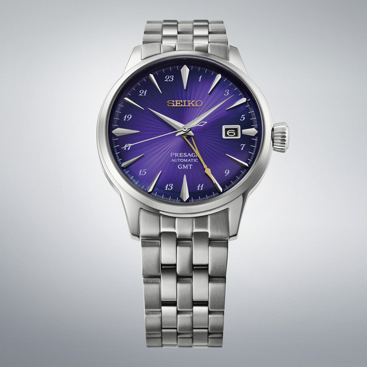 セイコー プレザージュ SEIKO PRESAGE 自動巻き メカニカル セイコー創業145周年記念限定 腕時計 江戸紫 HCB006J カクテルタイム Cocktail Time【2026 新作】