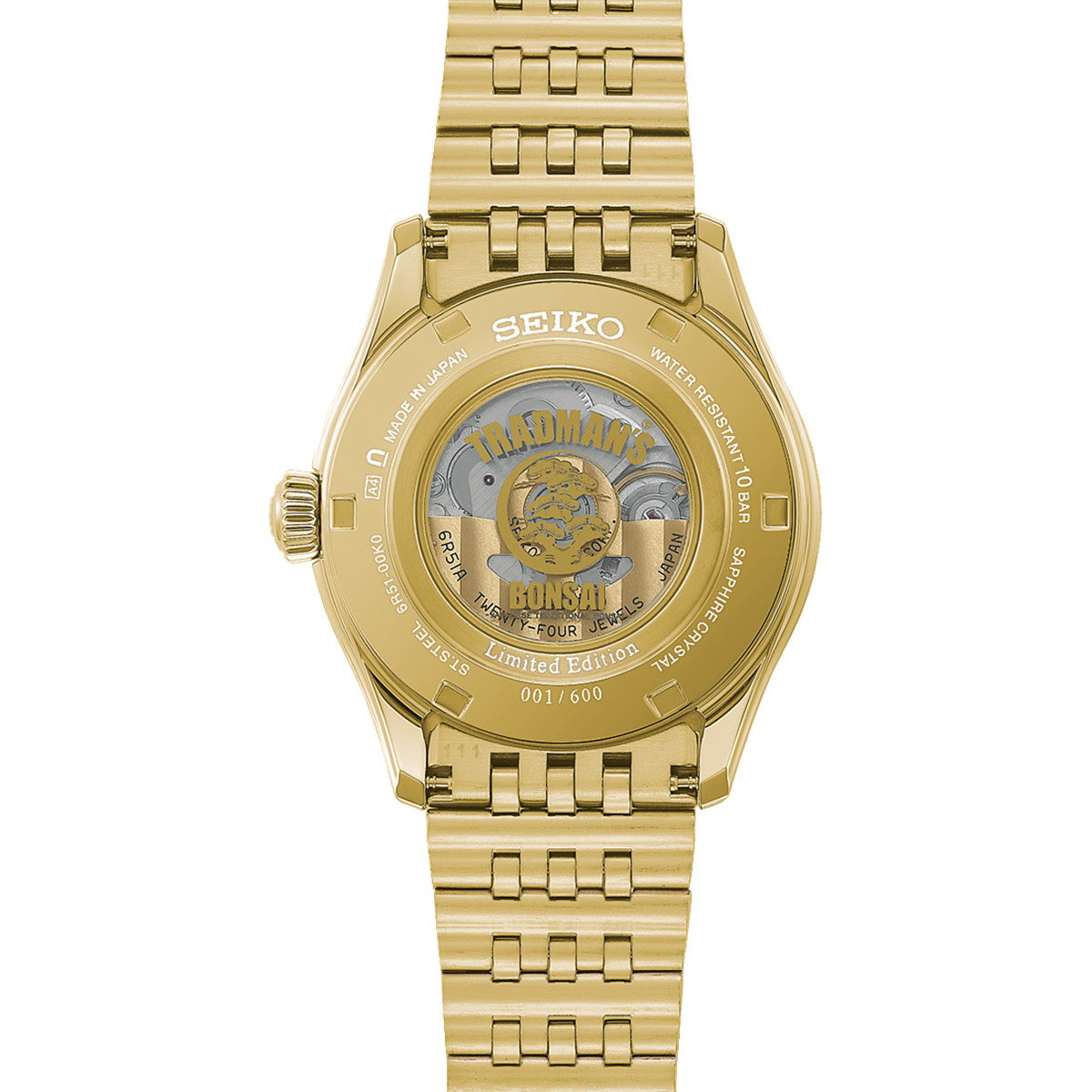 セイコー プレザージュ SEIKO PRESAGE 自動巻 TRADMAN’S BONSAI 限定 コアショップ限定 腕時計 クラシック HCC011J Classic 黒松の盆栽 月夜の松【2026 新作】