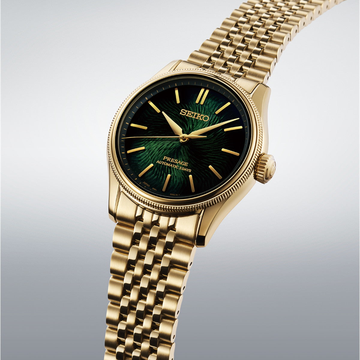 セイコー プレザージュ SEIKO PRESAGE 自動巻 TRADMAN’S BONSAI 限定 コアショップ限定 腕時計 クラシック HCC011J Classic 黒松の盆栽 月夜の松【2026 新作】